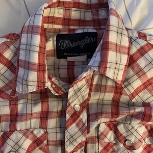 Vintage Wrangler Snap-Button Western Shirt